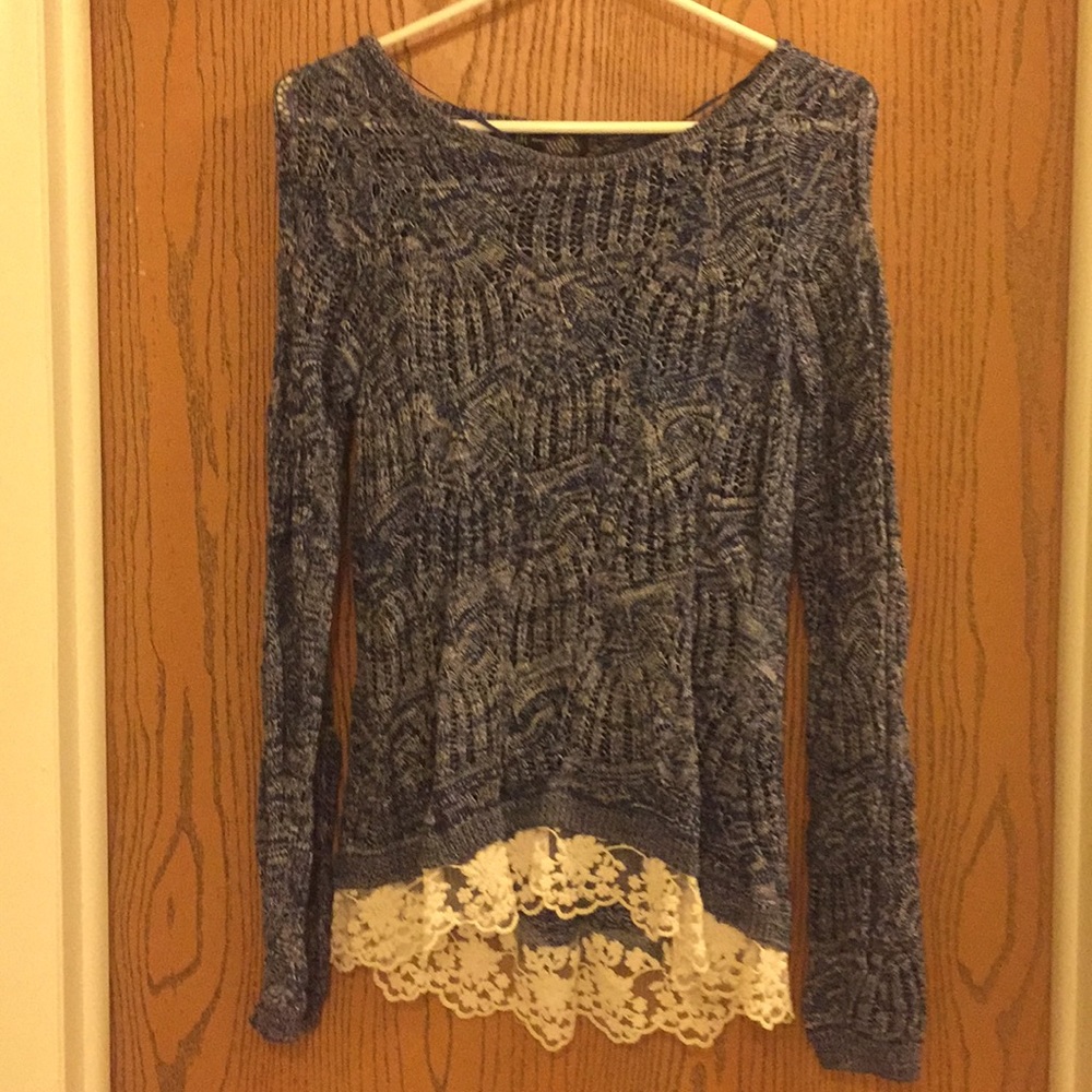 Like new INC crochet sweater